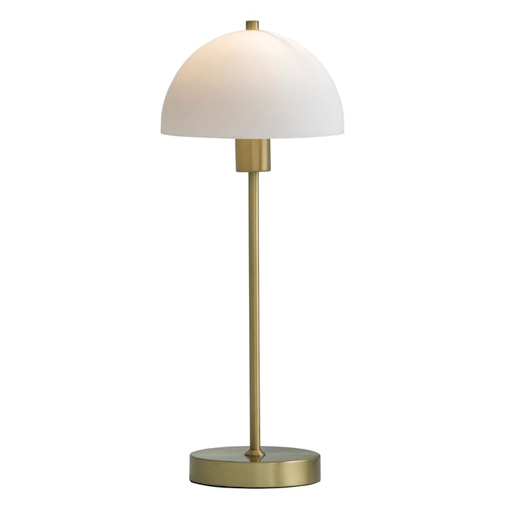 Lámpara de mesa Vienda - latón-blanco - Herstal