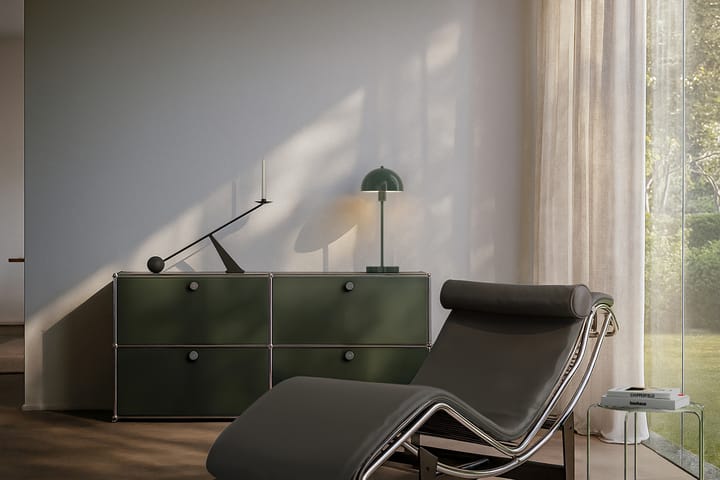 Lámpara de mesa Vienda, Oak leaf green Herstal