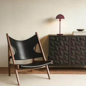 Lámpara de mesa Vienda - Rojo Valentín - Herstal