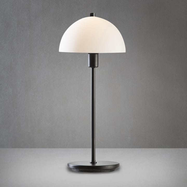 Lámpara de mesa Vienda X, negro Herstal