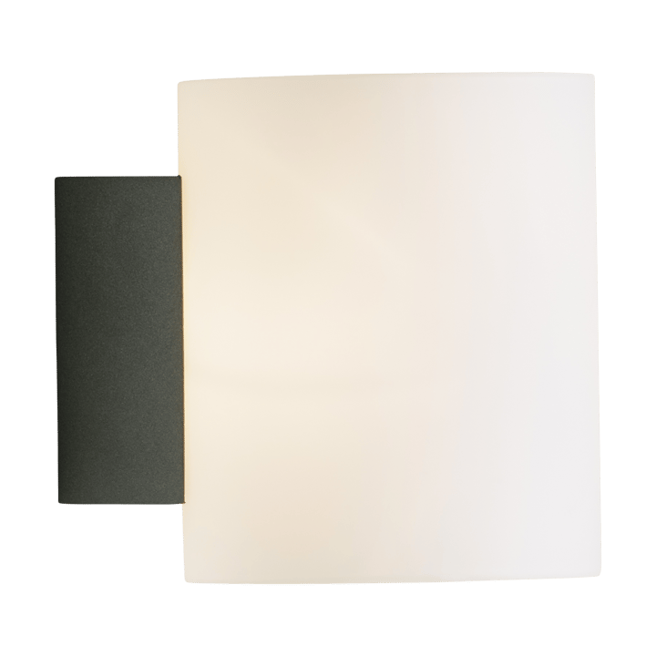 Lámpara de pared Evoke S - Antracita-vidrio opalino - Herstal