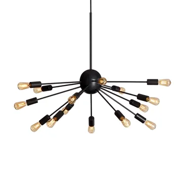 Lámpara de techo Mir - negro - Herstal