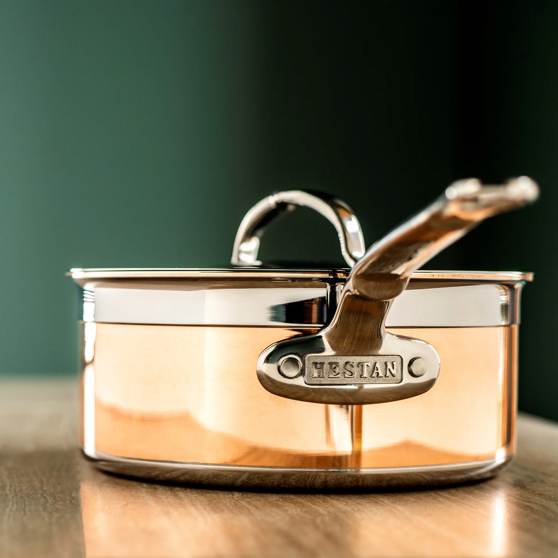 Cacerola de cobre Hestan Copperbond, 1,4 L Hestan