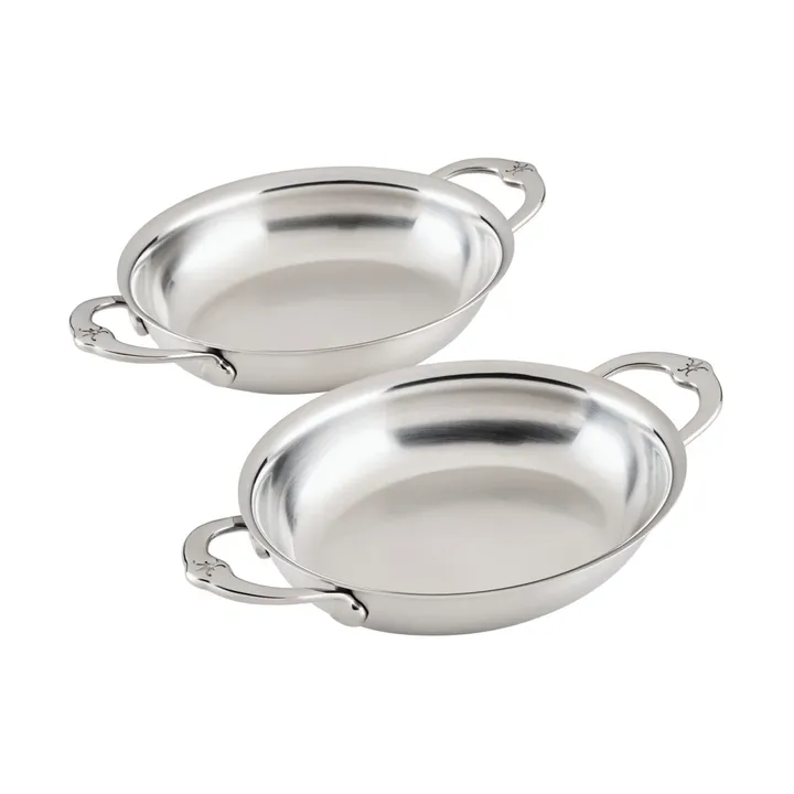 Hestan Provisions fuente para gratinar ovalada - Mini, abierto, 2-pack, 17 cm - Hestan
