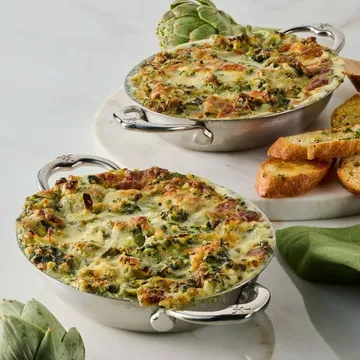 Hestan Provisions fuente para gratinar ovalada - Mini, abierto, 2-pack, 17 cm - Hestan