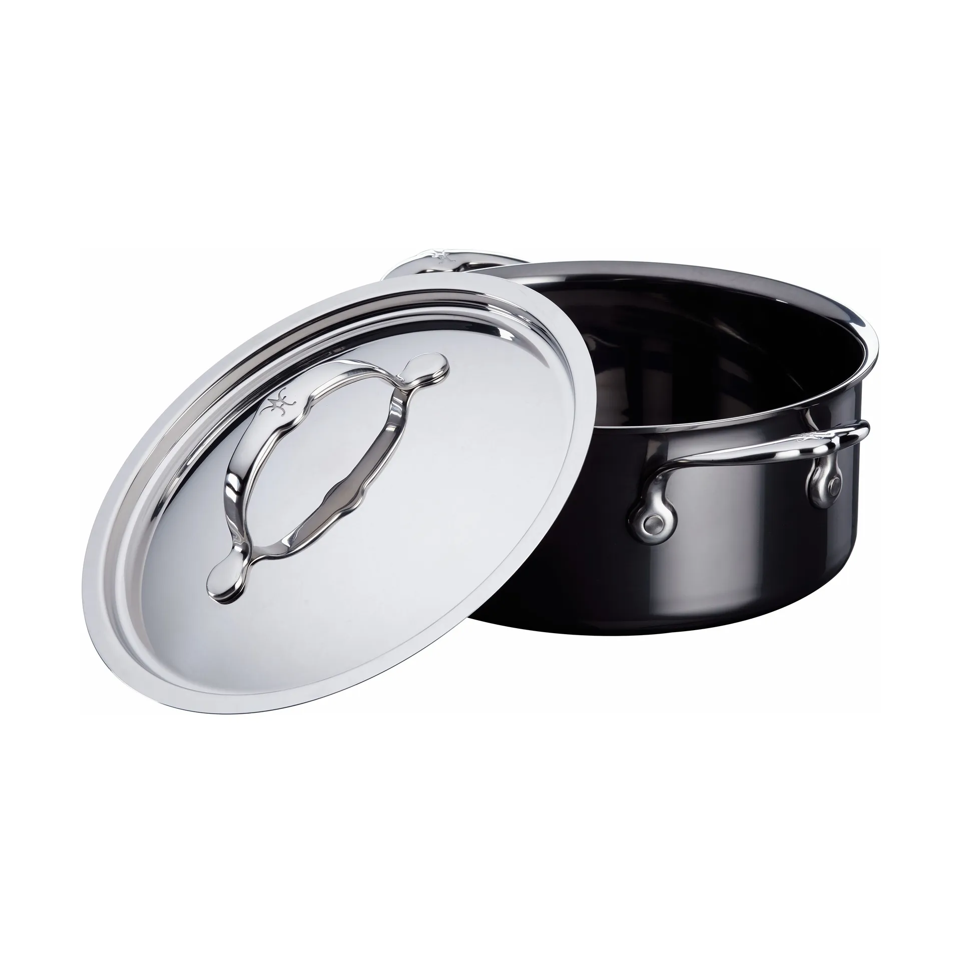 Olla con tapa Hestan Nanobond 2,8 L, Acero inoxidable Hestan
