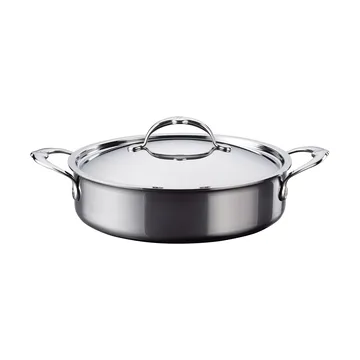 Sartén de sauté con tapa Hestan Nanobond  26 cm - Acero inoxidable - Hestan