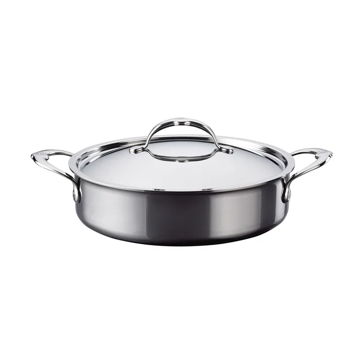 Sartén de sauté con tapa Hestan Nanobond  26 cm - Acero inoxidable - Hestan