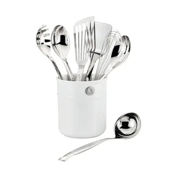 Set de utensilios de cocina Hestan Provisions - Acero inoxidable, 8 piezas - Hestan
