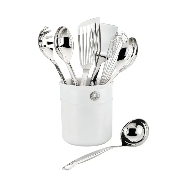 Set de utensilios de cocina Hestan Provisions - Acero inoxidable, 8 piezas - Hestan