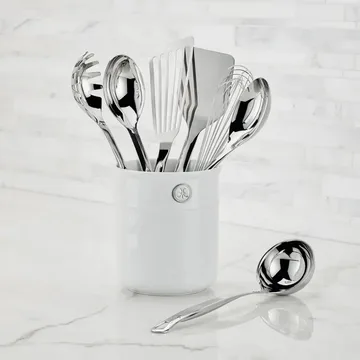 Set de utensilios de cocina Hestan Provisions - Acero inoxidable, 8 piezas - Hestan