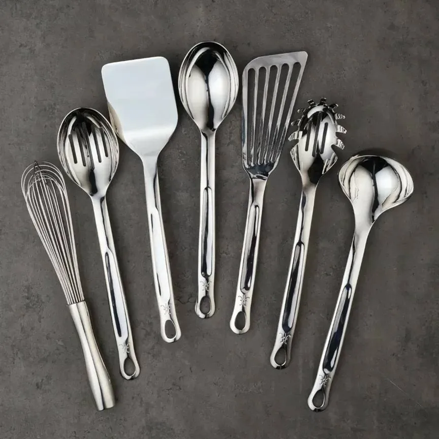 Set de utensilios de cocina Hestan Provisions, Acero inoxidable, 8 piezas Hestan