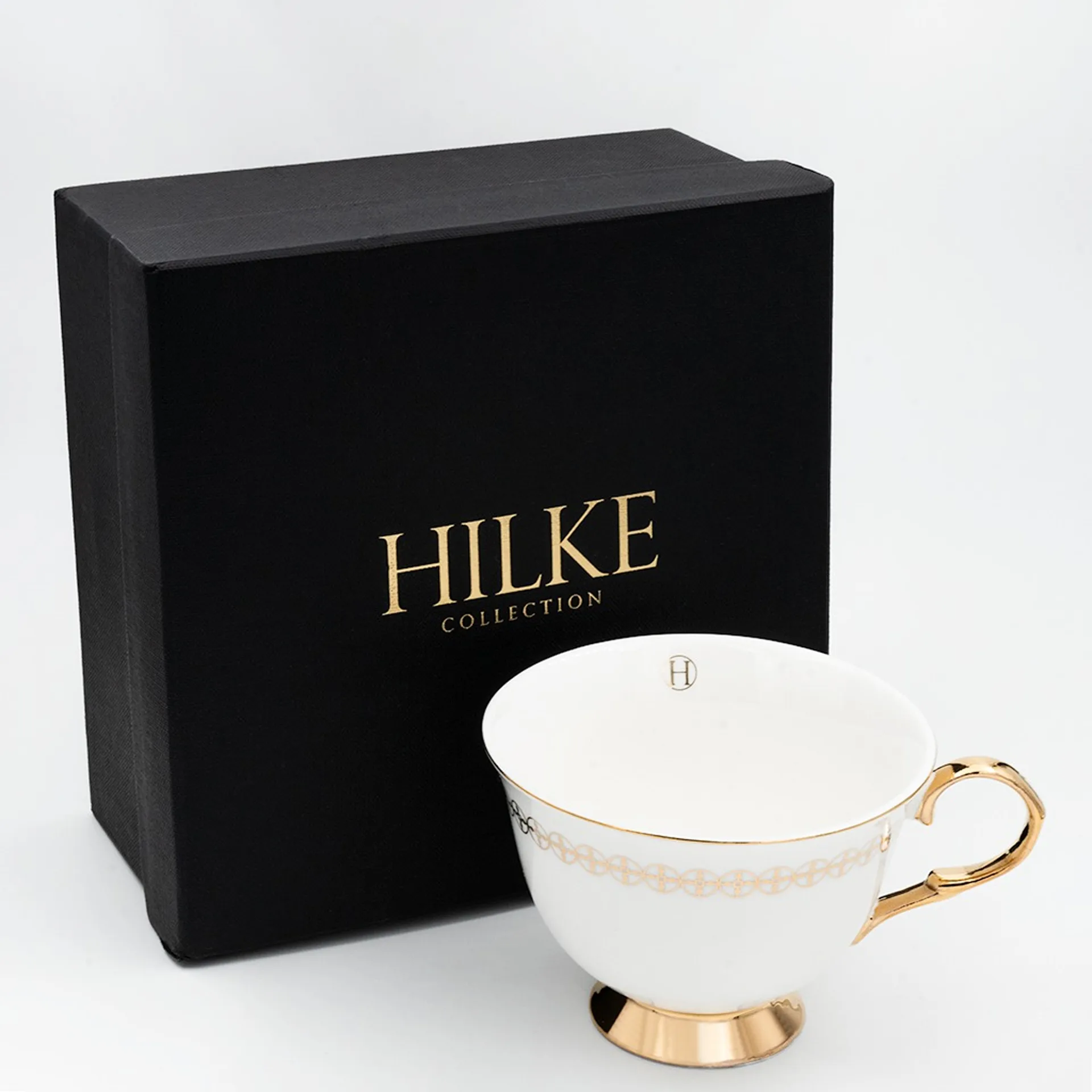 2 Taza y platillo Anima Gemella, 22 cl Hilke Collection