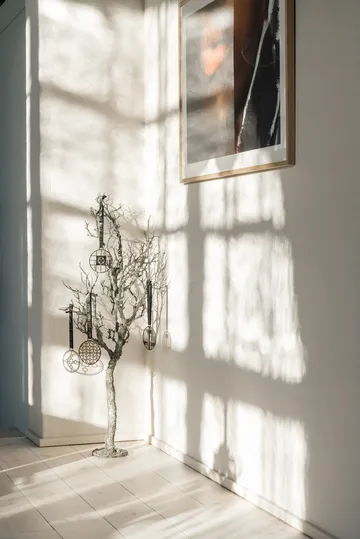 Adorno de árbol Piano - Latón niquelado - Hilke Collection