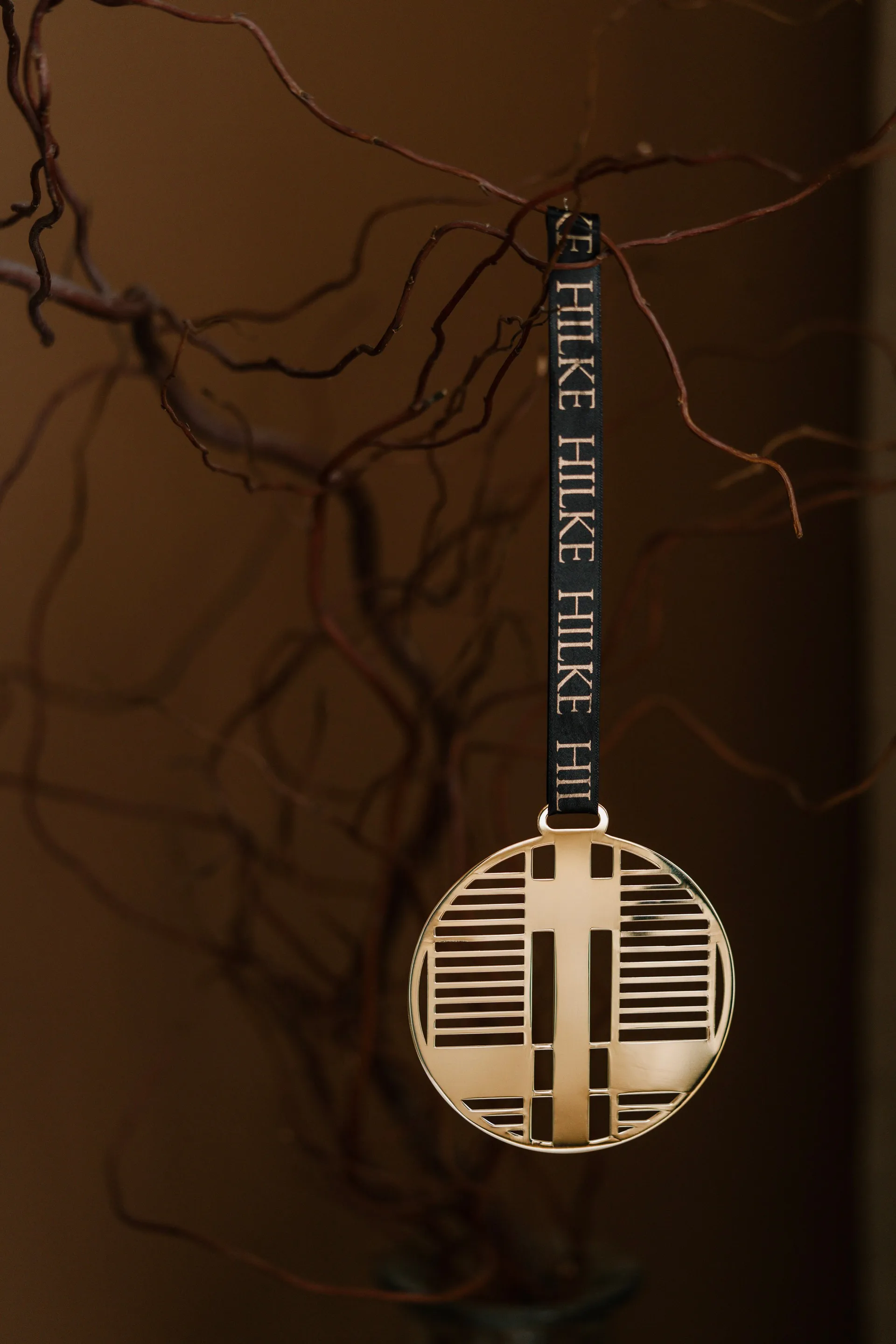 Adorno de árbol Piano, Latón Hilke Collection