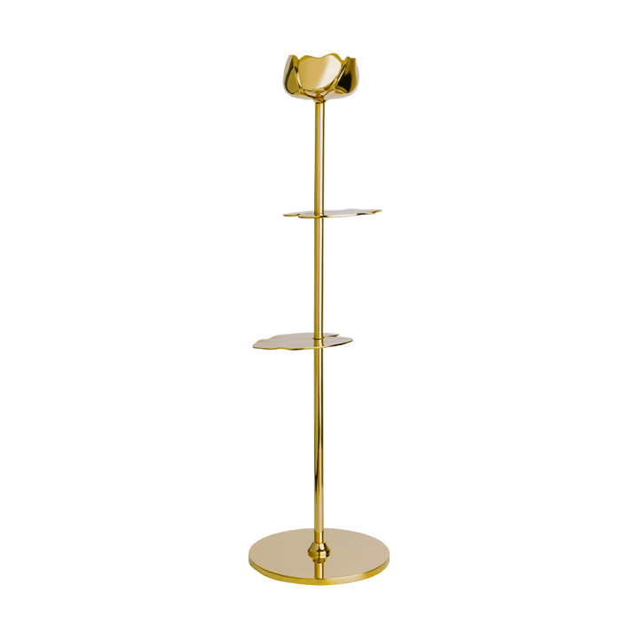 Candelabro Ninfea Alta 40 cm - Latón - Hilke Collection