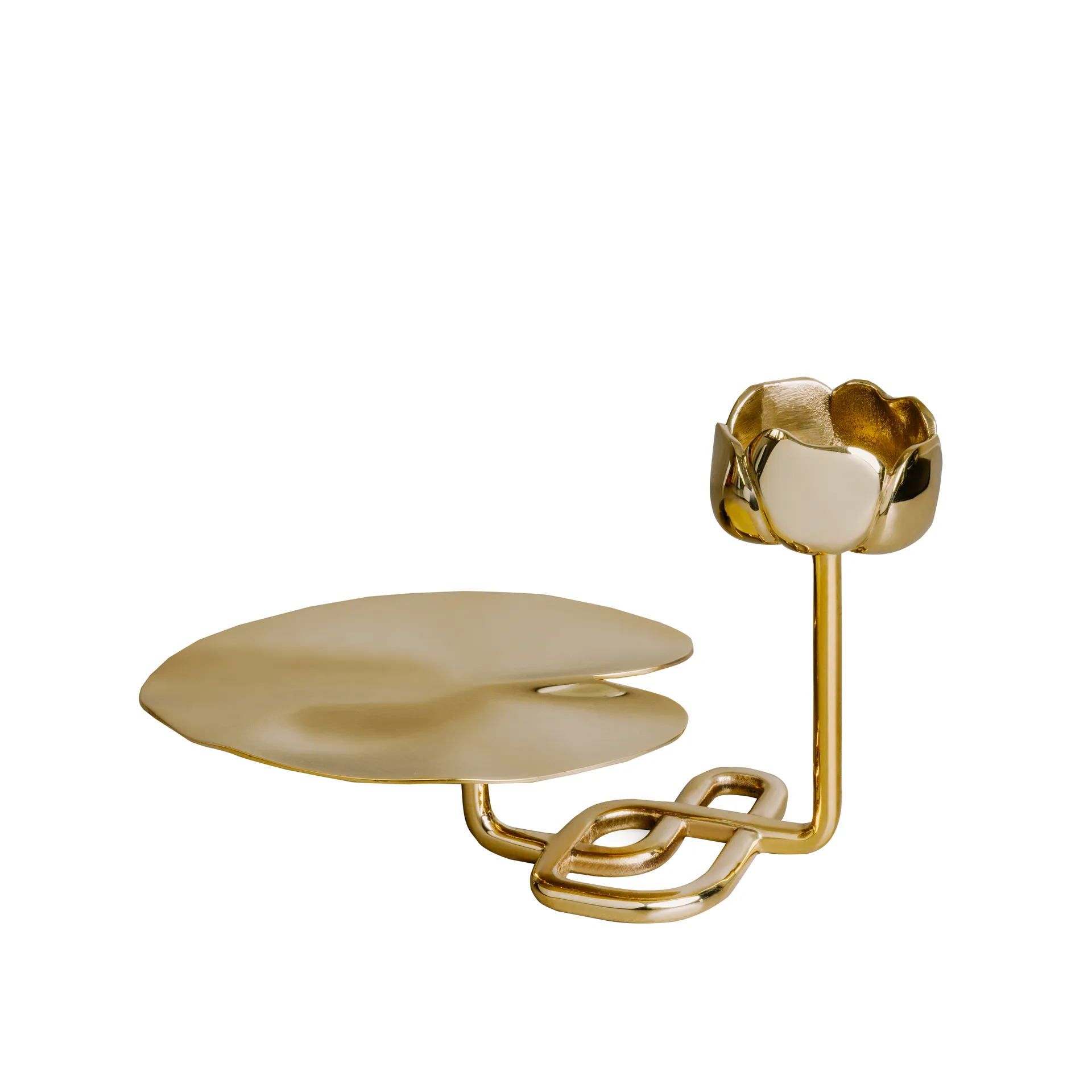 Candelabro Ninfea No.2, Latón Hilke Collection