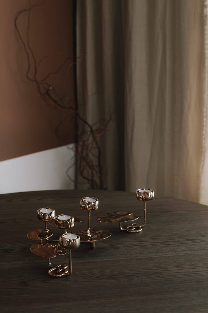Candelabro Ninfea No.2, Latón Hilke Collection