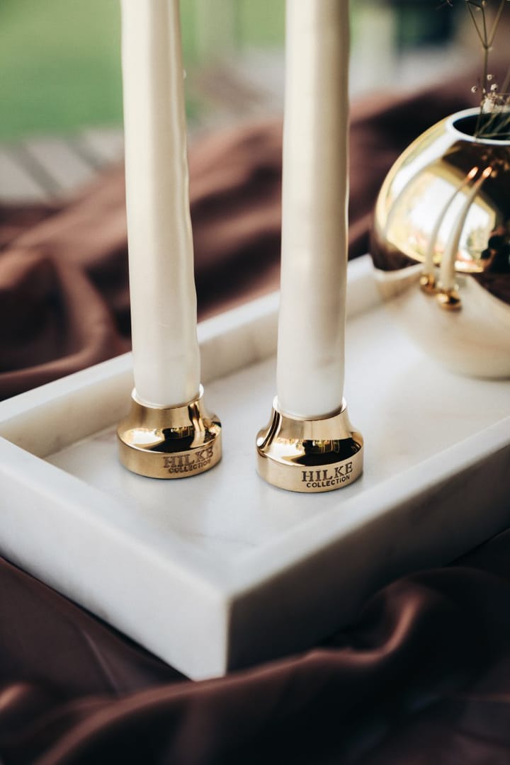 Candelabro Piccolo no.2, latón macizo Hilke Collection