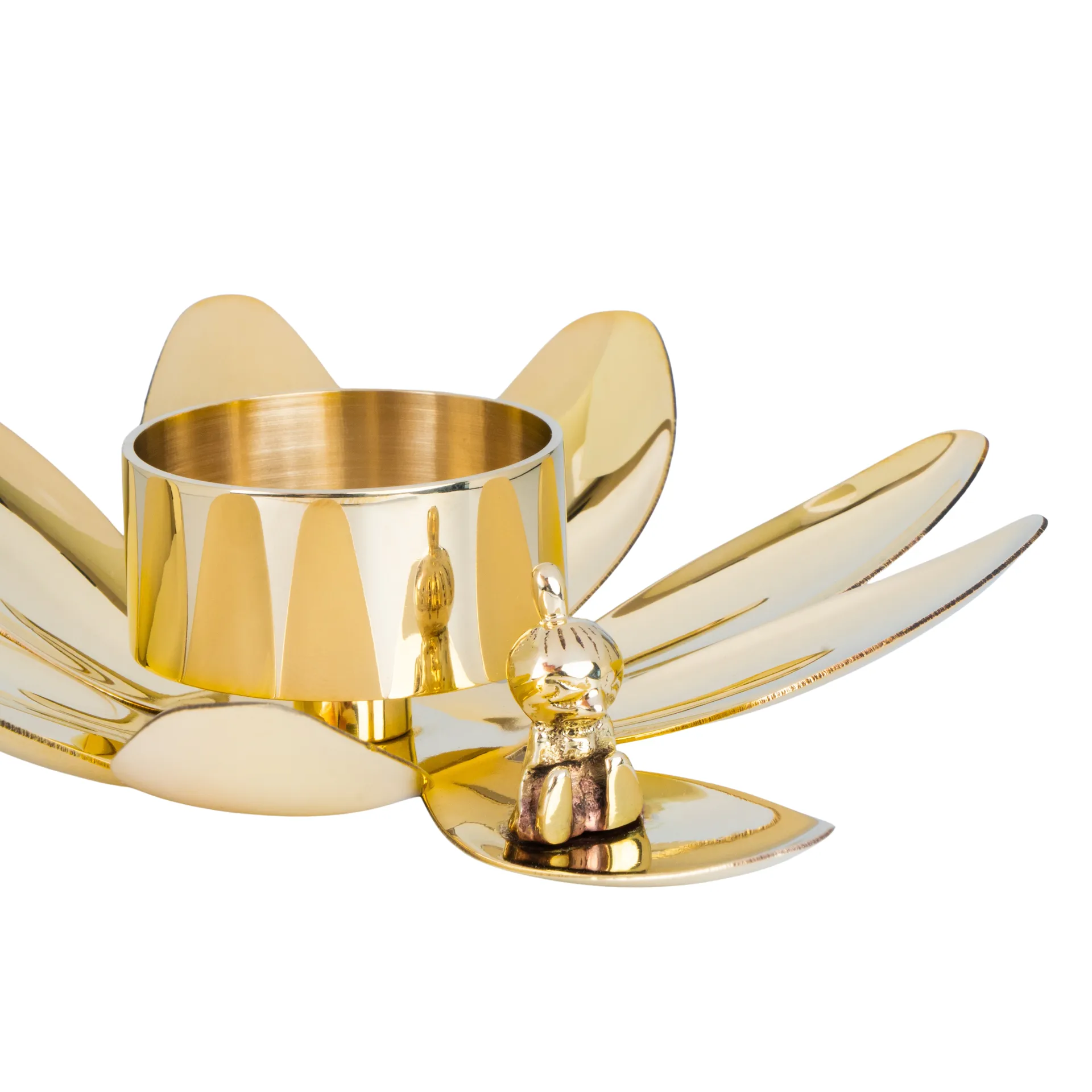 Portavelas Hilke X Mumin Lilla My, Latón Hilke Collection