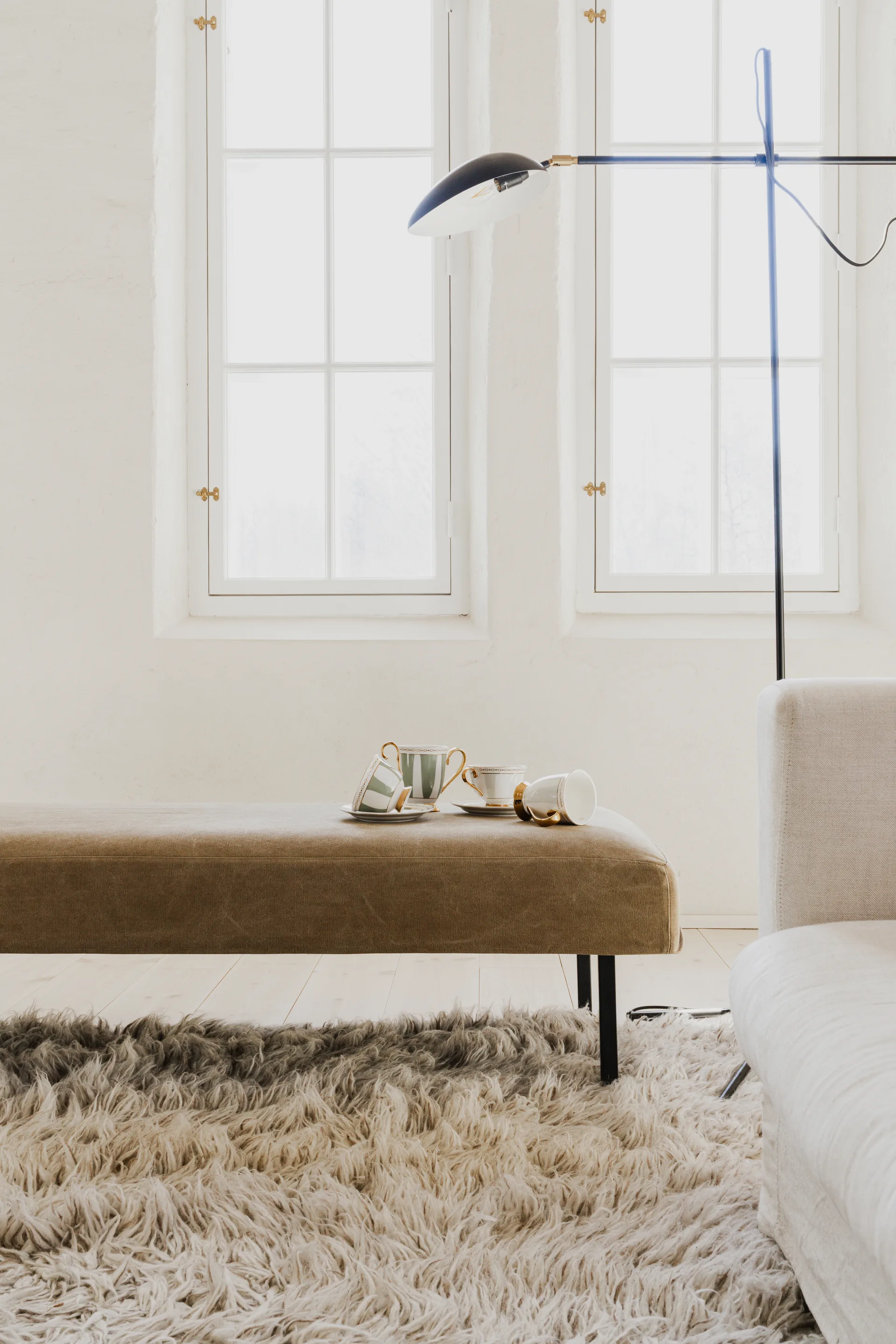 Taza Strisce Salvia, 28 cl Hilke Collection