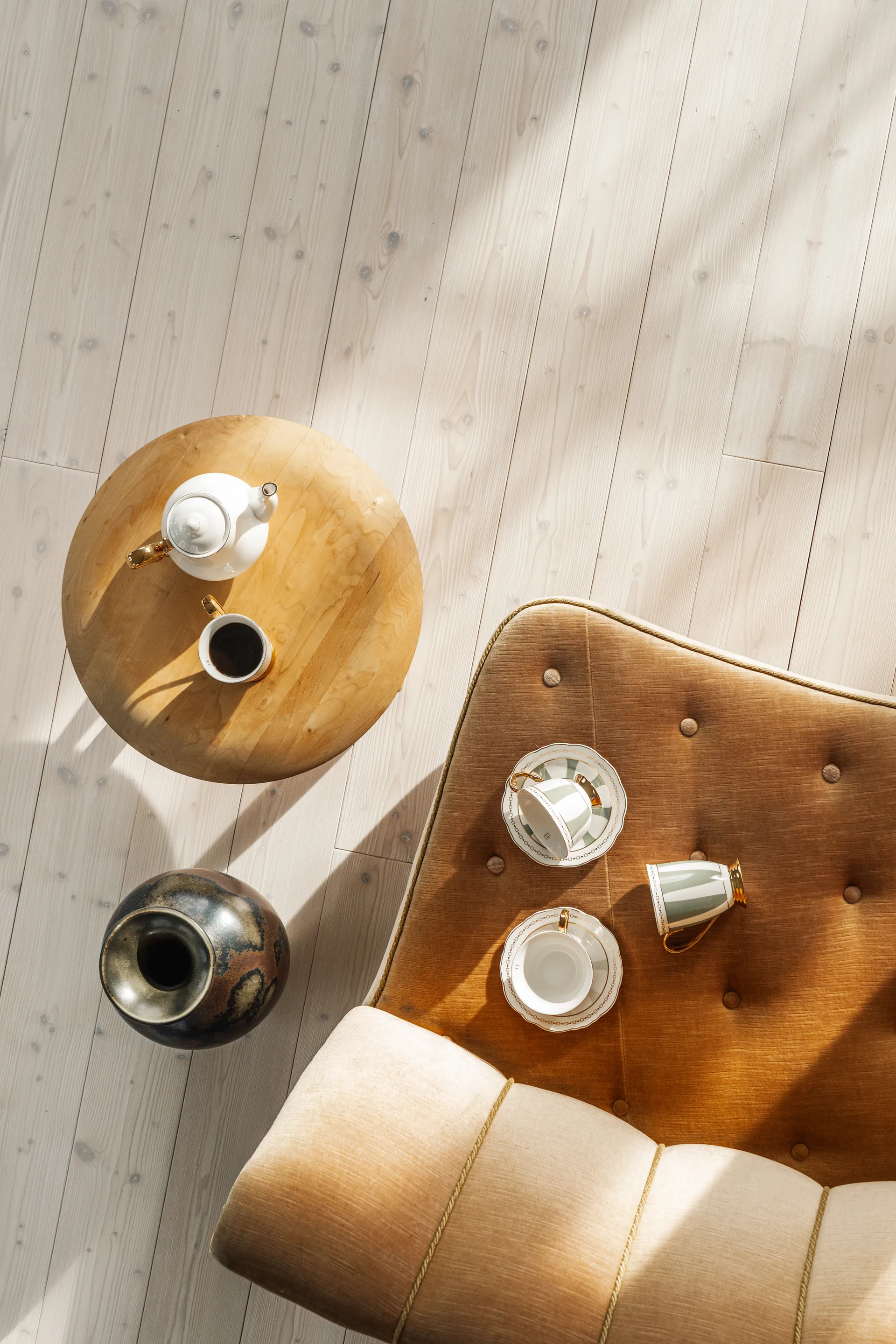 Taza Strisce Salvia, 28 cl Hilke Collection