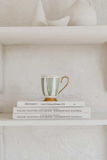 Taza Strisce Salvia  - 28 cl - Hilke Collection