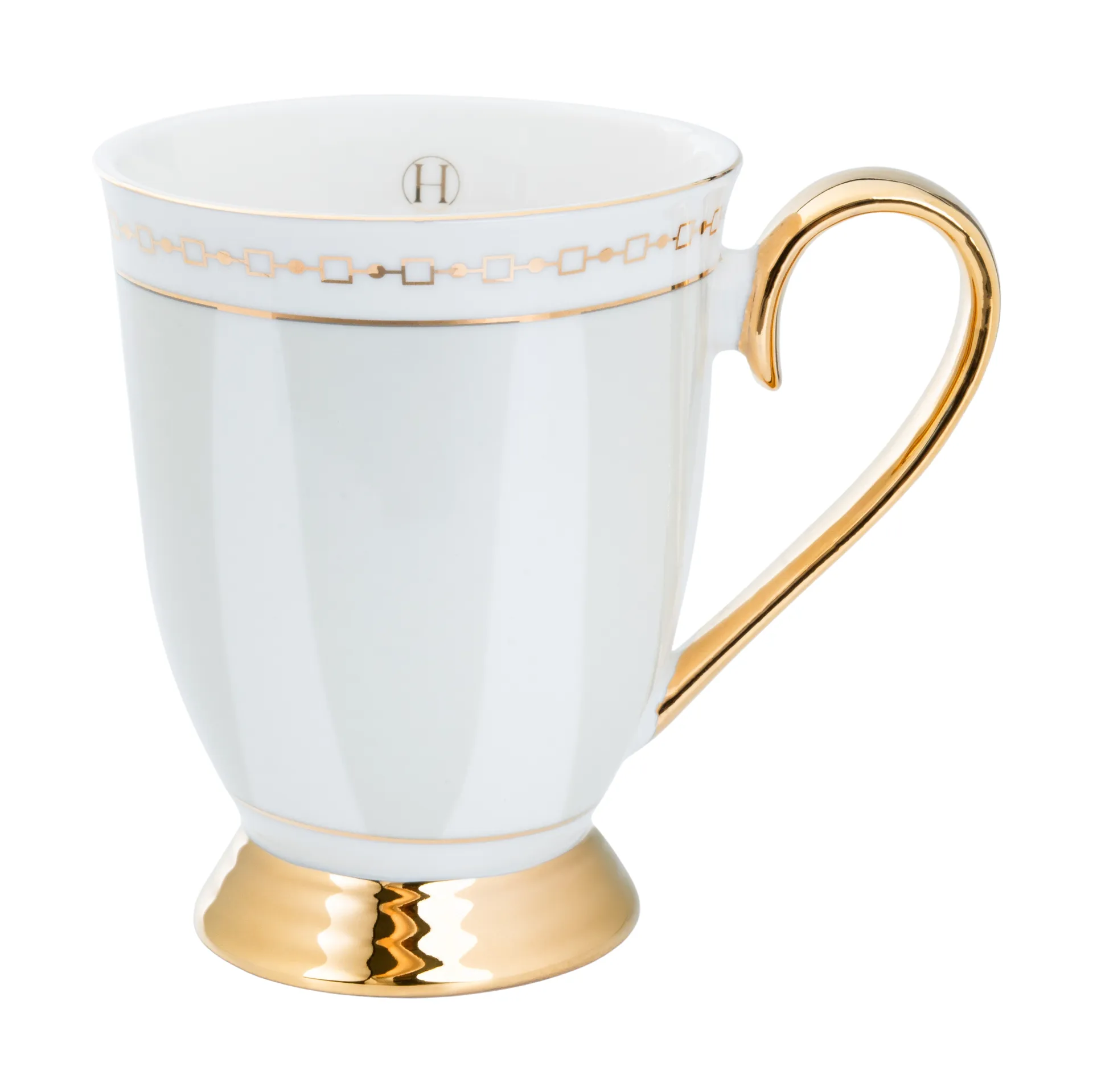 Taza Strisce Tortora, 28 cl Hilke Collection