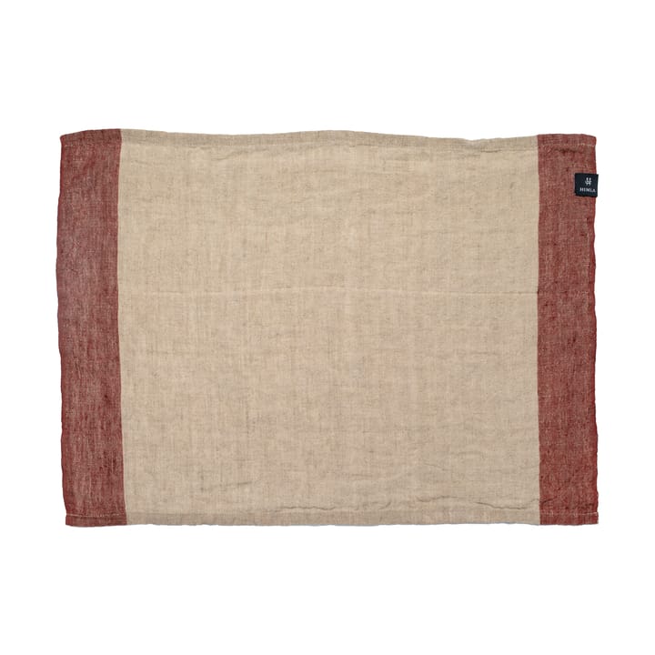 2 Individuales Randolf 35x45 - Lingonberry-natural - Himla