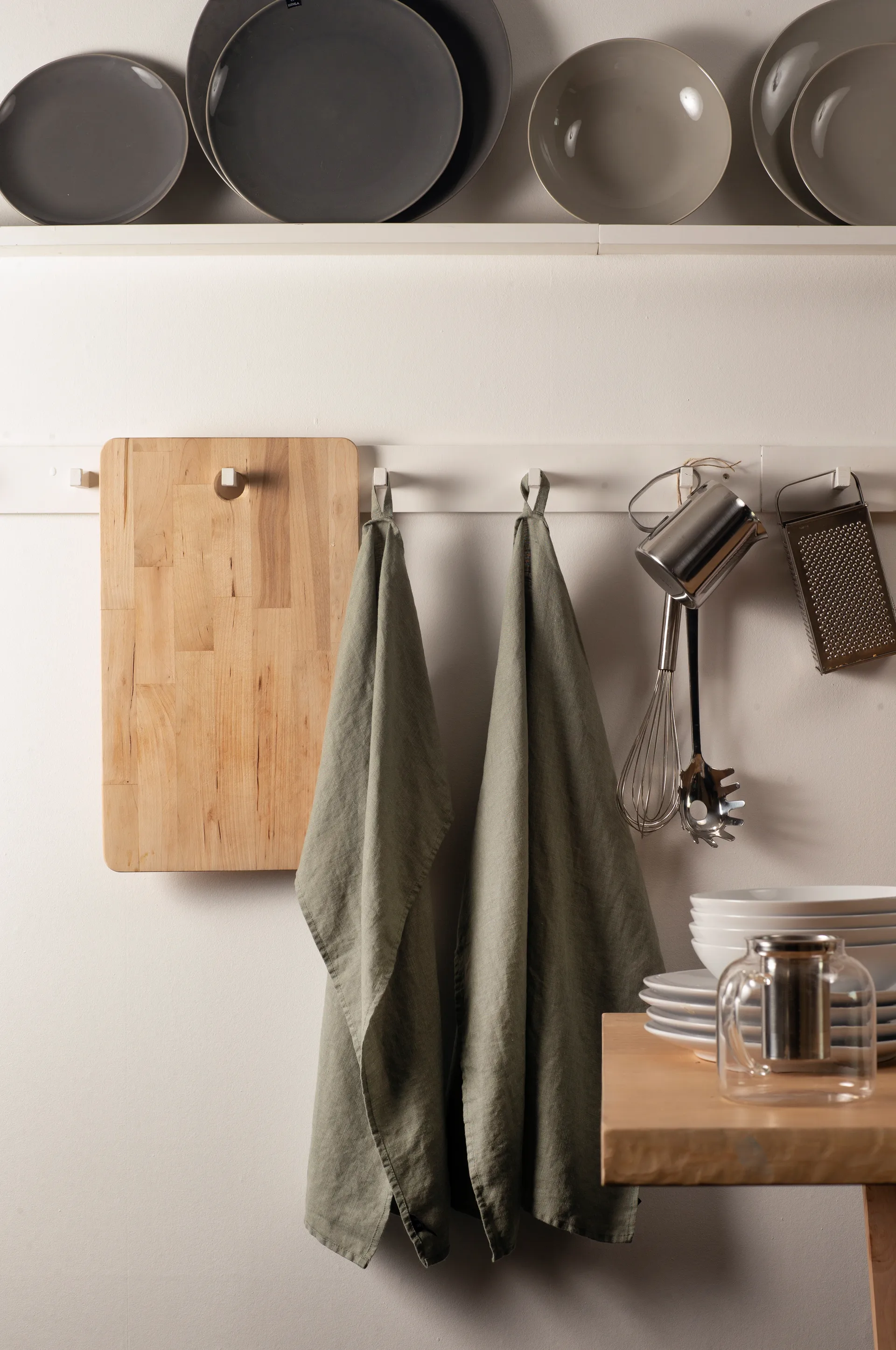 2 Paños de cocina Sunshine, Sage Himla