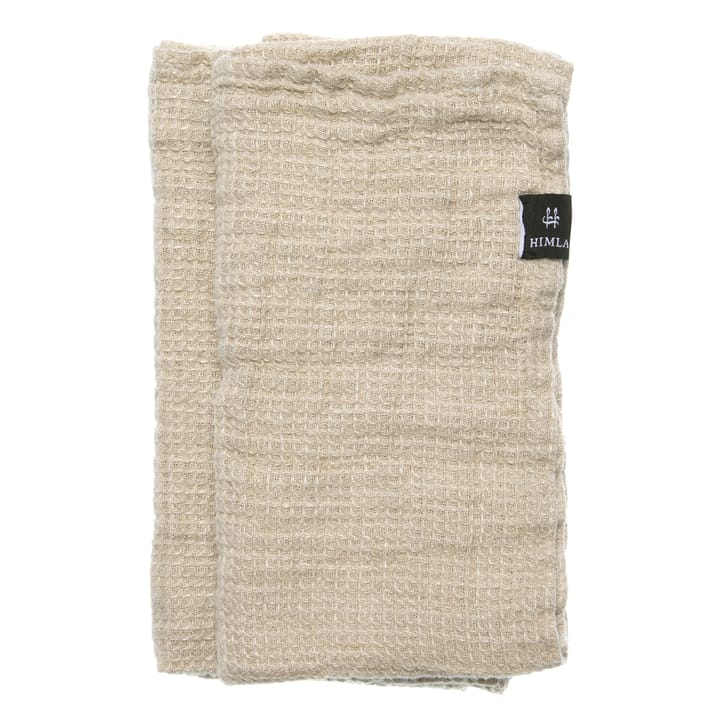 2 Toallas de mano Fresh Laundry, Natural Himla