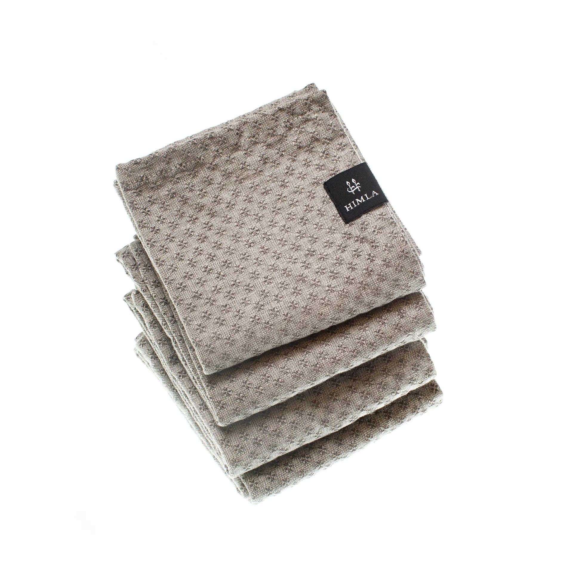 4 Servilletas Julia 45x45 cm, pewter (gris) Himla
