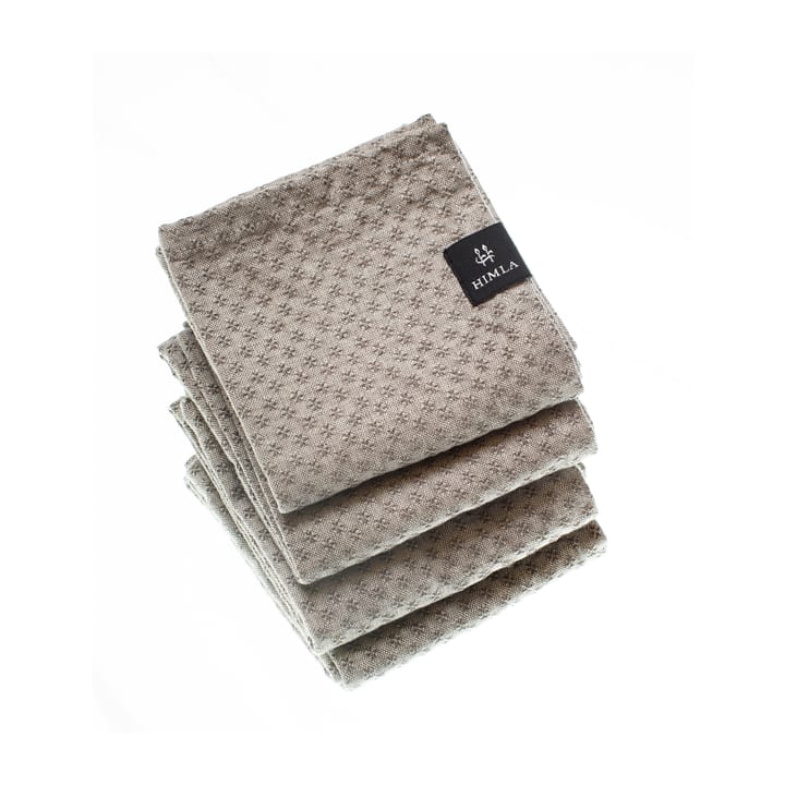 4 Servilletas Julia 45x45 cm, pewter (gris) Himla