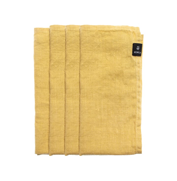 4 Servilletas Sunshine - Honey (amarillo) - Himla