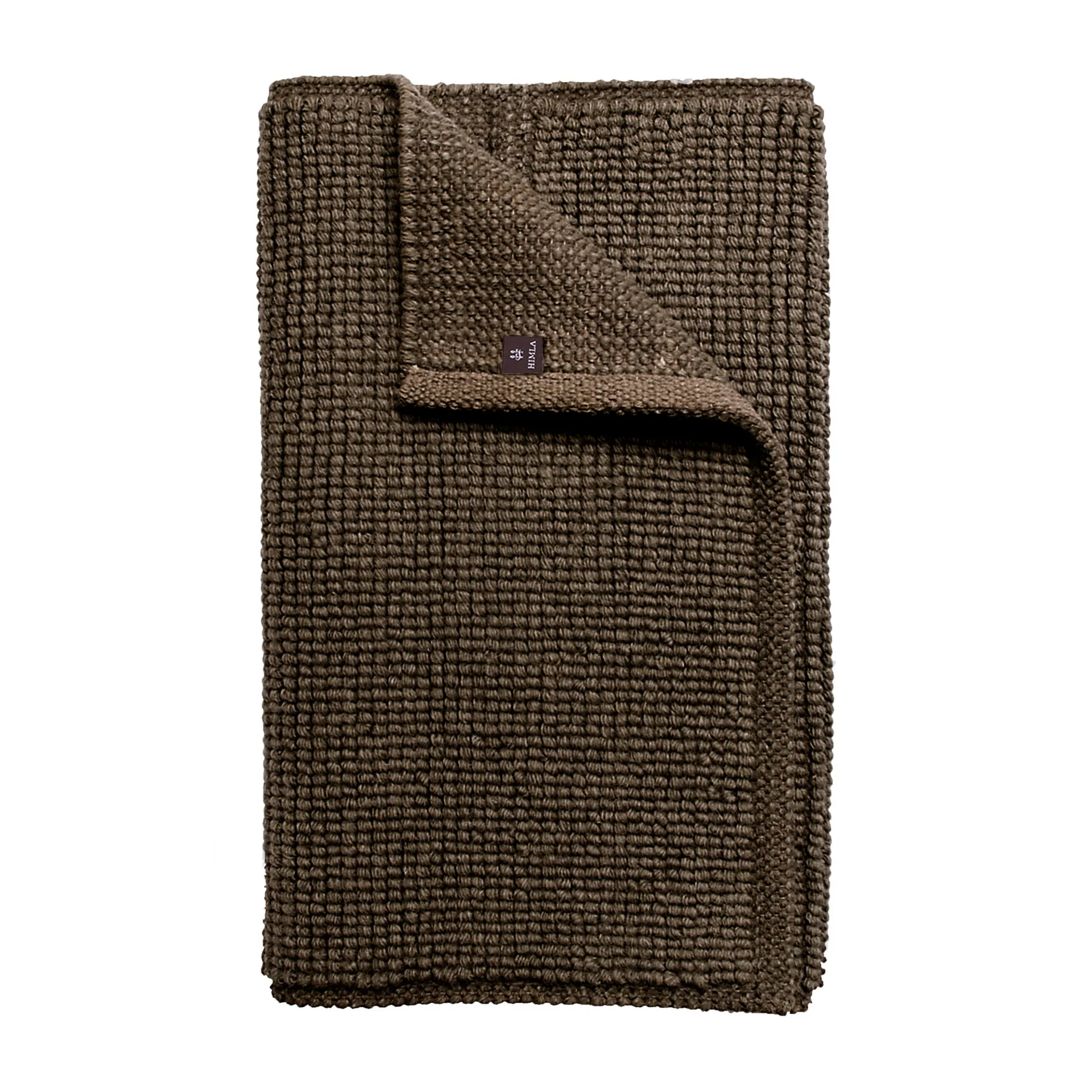 Alfombra de lana Himla mocha, 80x150 cm Himla