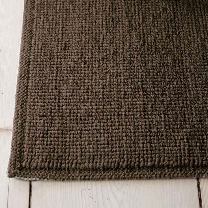Alfombra de lana Himla mocha - 80x230 cm - Himla