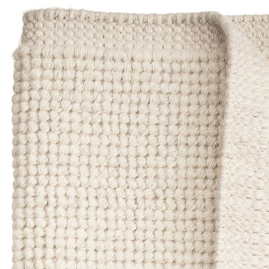 Alfombra de lana Himla natural (beige claro), 80 x 150 cm Himla