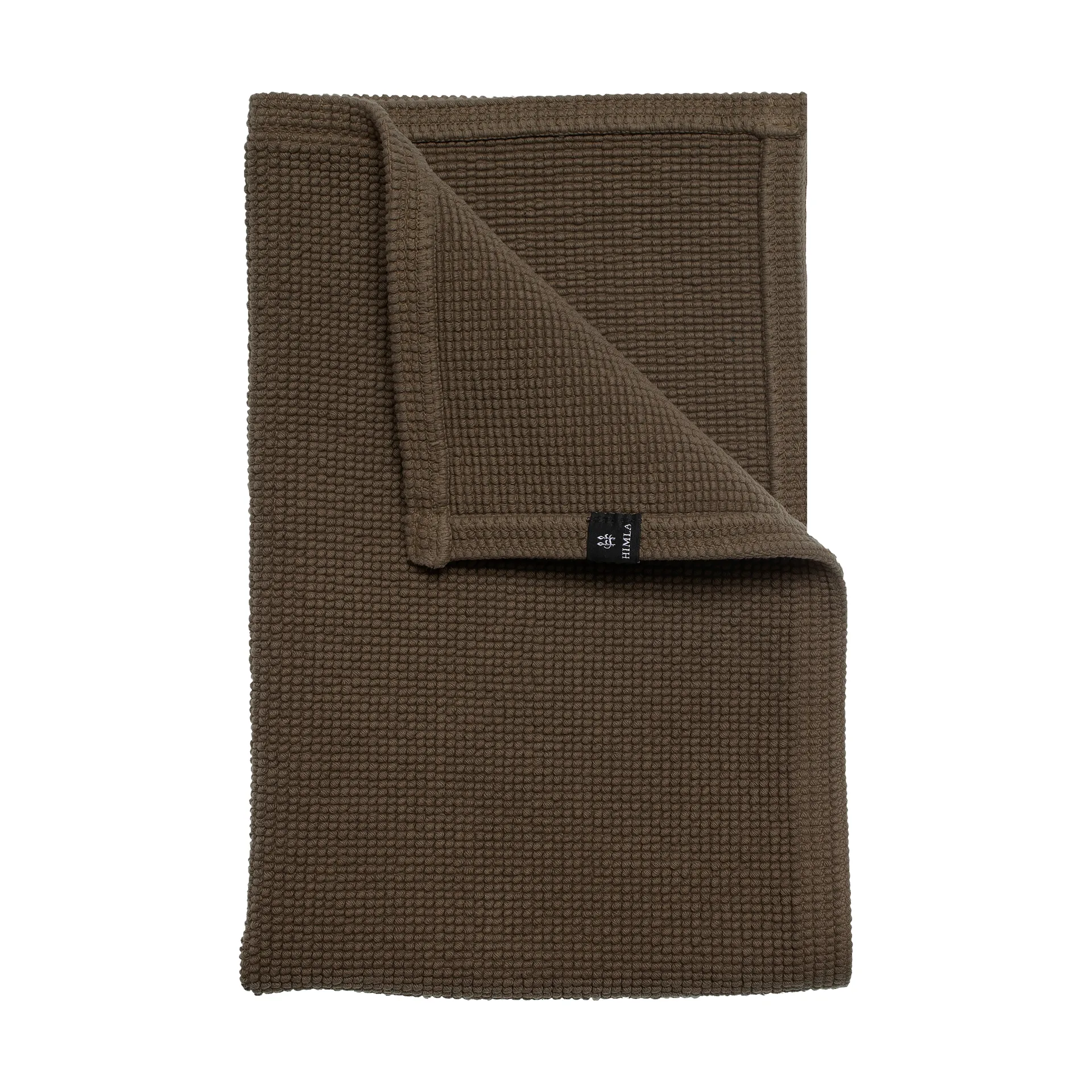 Alfombrilla de baño Love 70x110 cm, Chocolate Himla