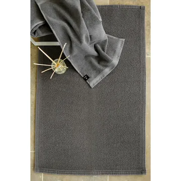 Alfombrilla de baño Love 70x110 cm - Nickel (gris) - Himla