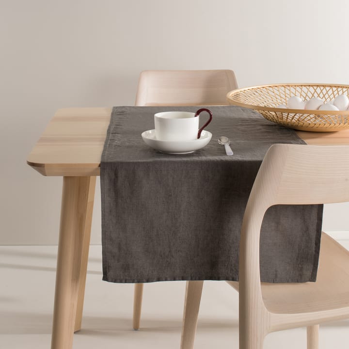 Camino de mesa Sunshine, Charcoal Himla