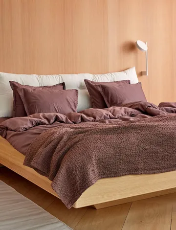 Colcha de cama Dani 160x260 cm - Ciruela (lila) - Himla