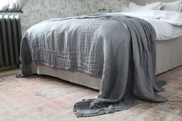 Colcha de cama Hannelin charcoal (gris) - 160 x 260 cm - Himla