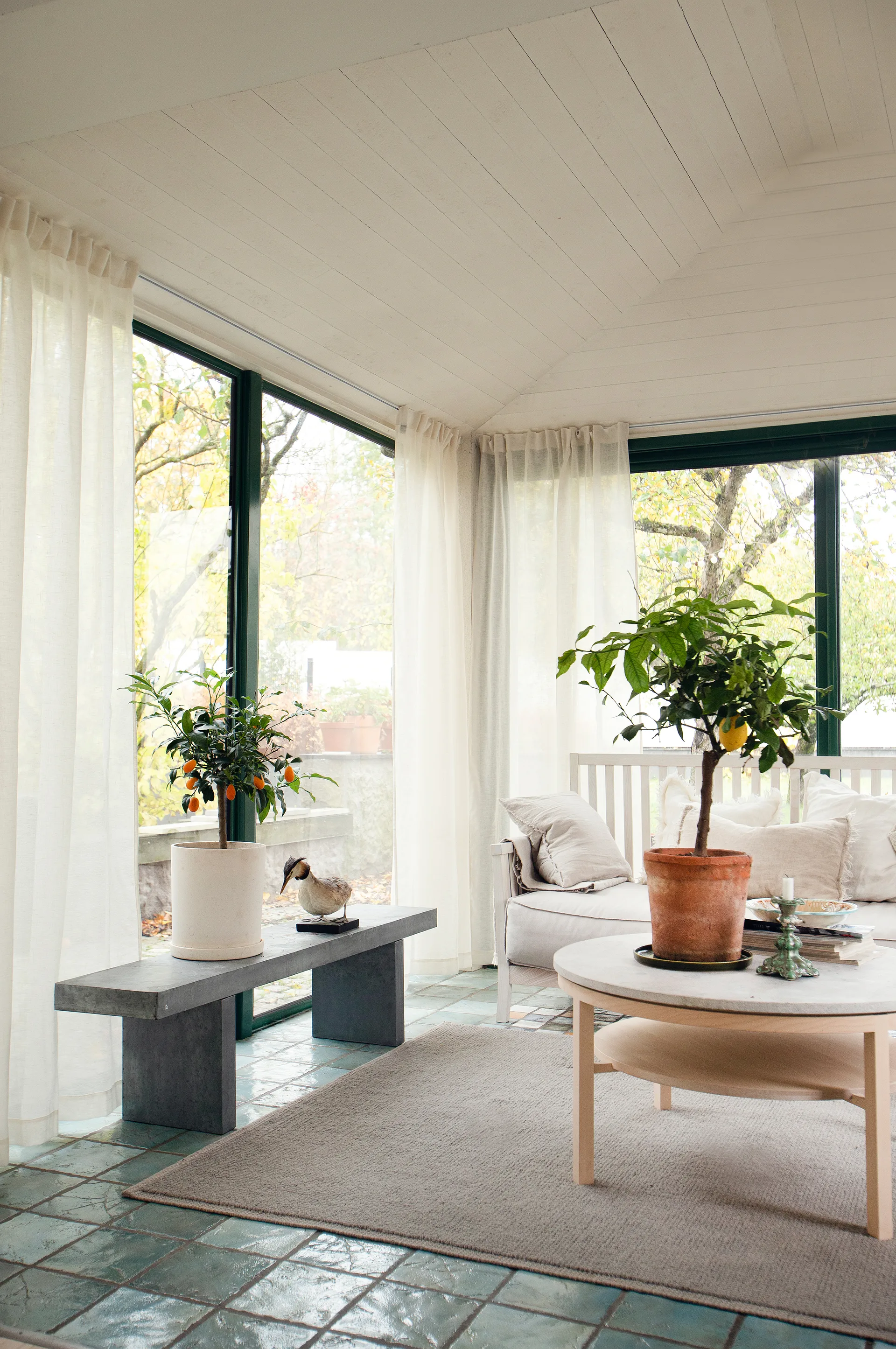 Cortina con banda Skylight 140x290 cm, Fog Himla