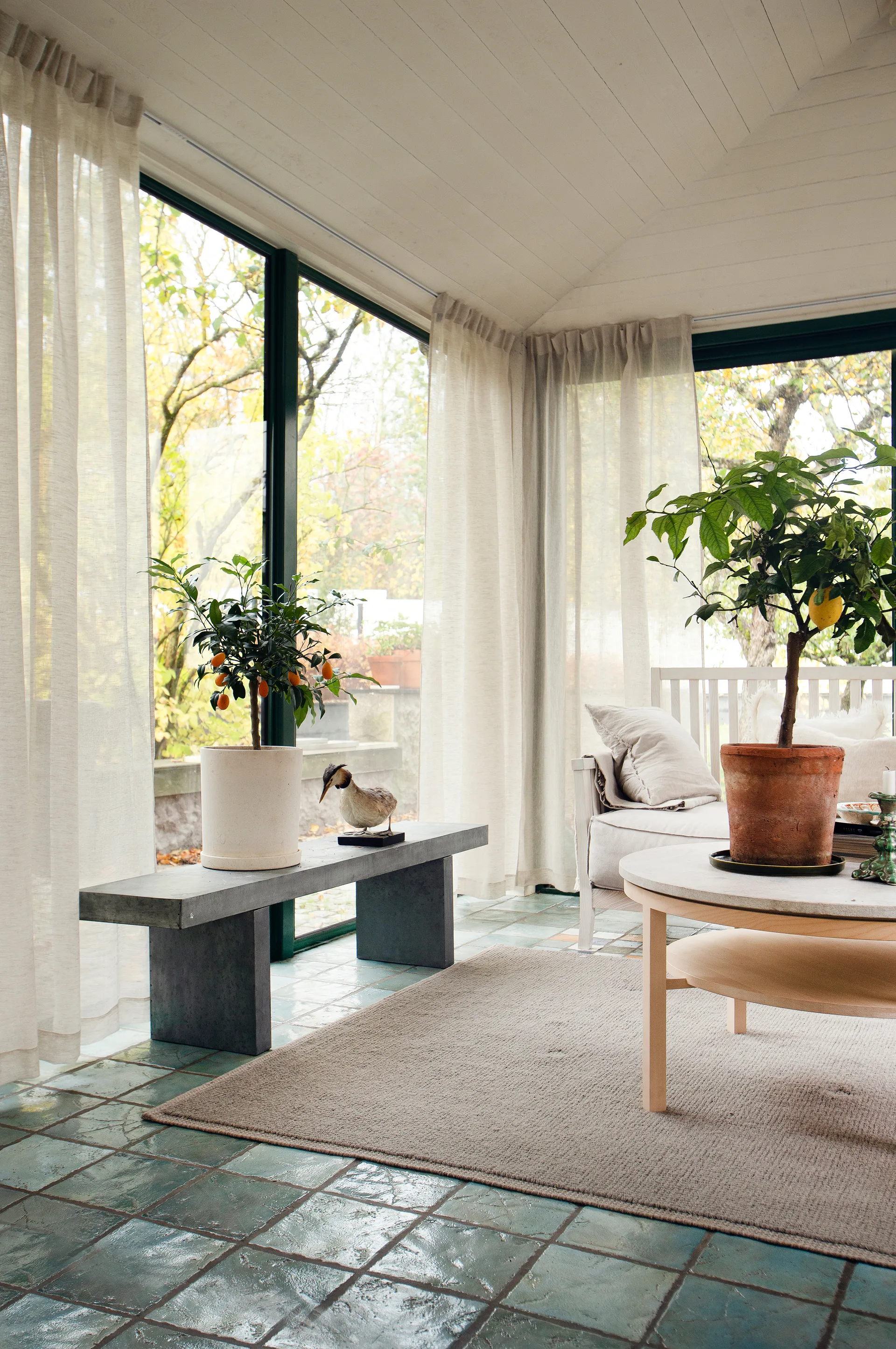 Cortina con banda Skylight 140x290 cm, Oatmeal Himla