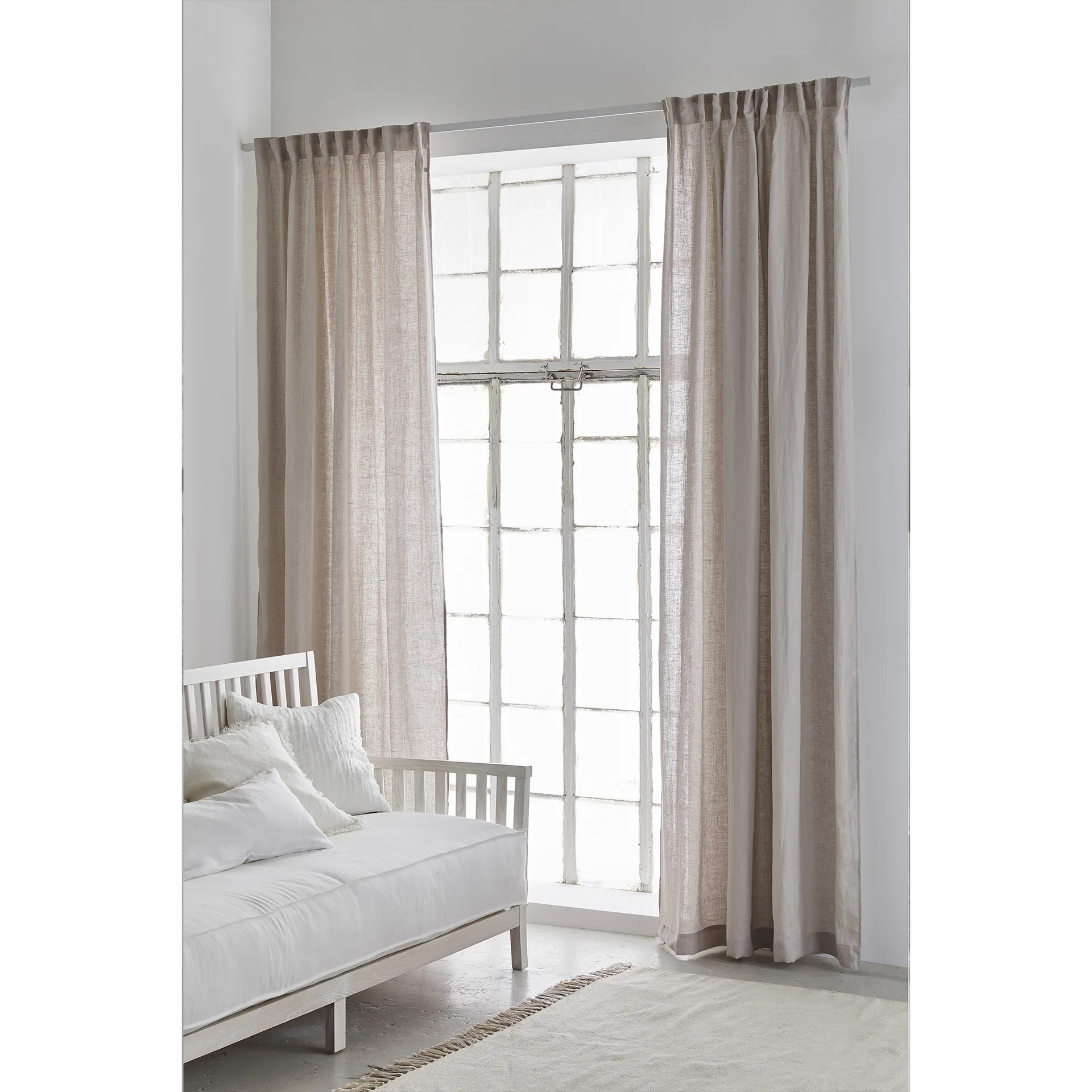 Cortina con banda Sunshine 140x250 cm, Ash (gris) Himla
