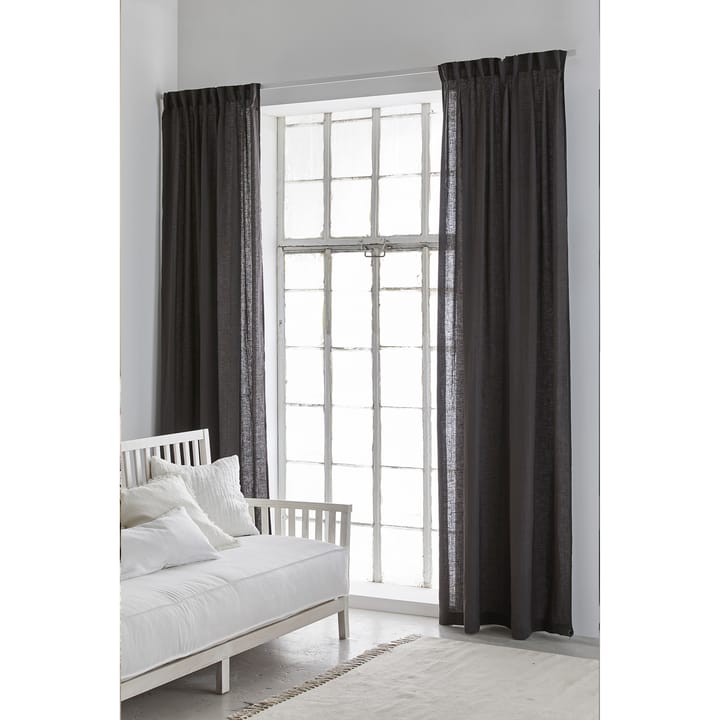 Cortina con banda Sunshine 140x250 cm, Kohl (gris oscuro) Himla