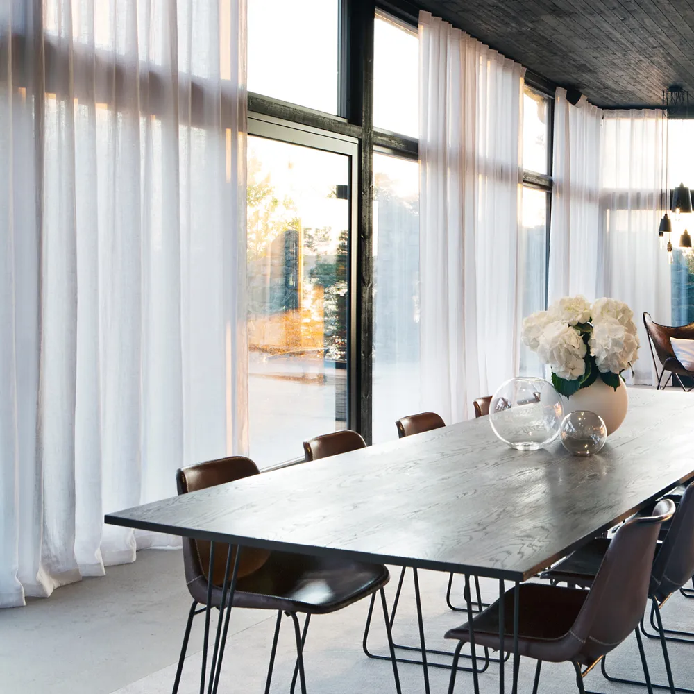 Cortina con banda Sunshine 140x290 cm, Ash (gris) Himla