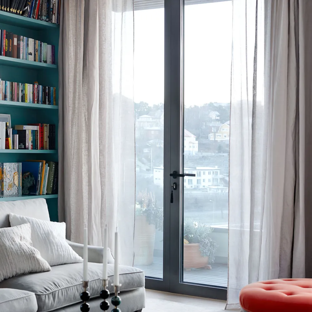 Cortina con banda Sunshine 140x290 cm, Ash (gris) Himla