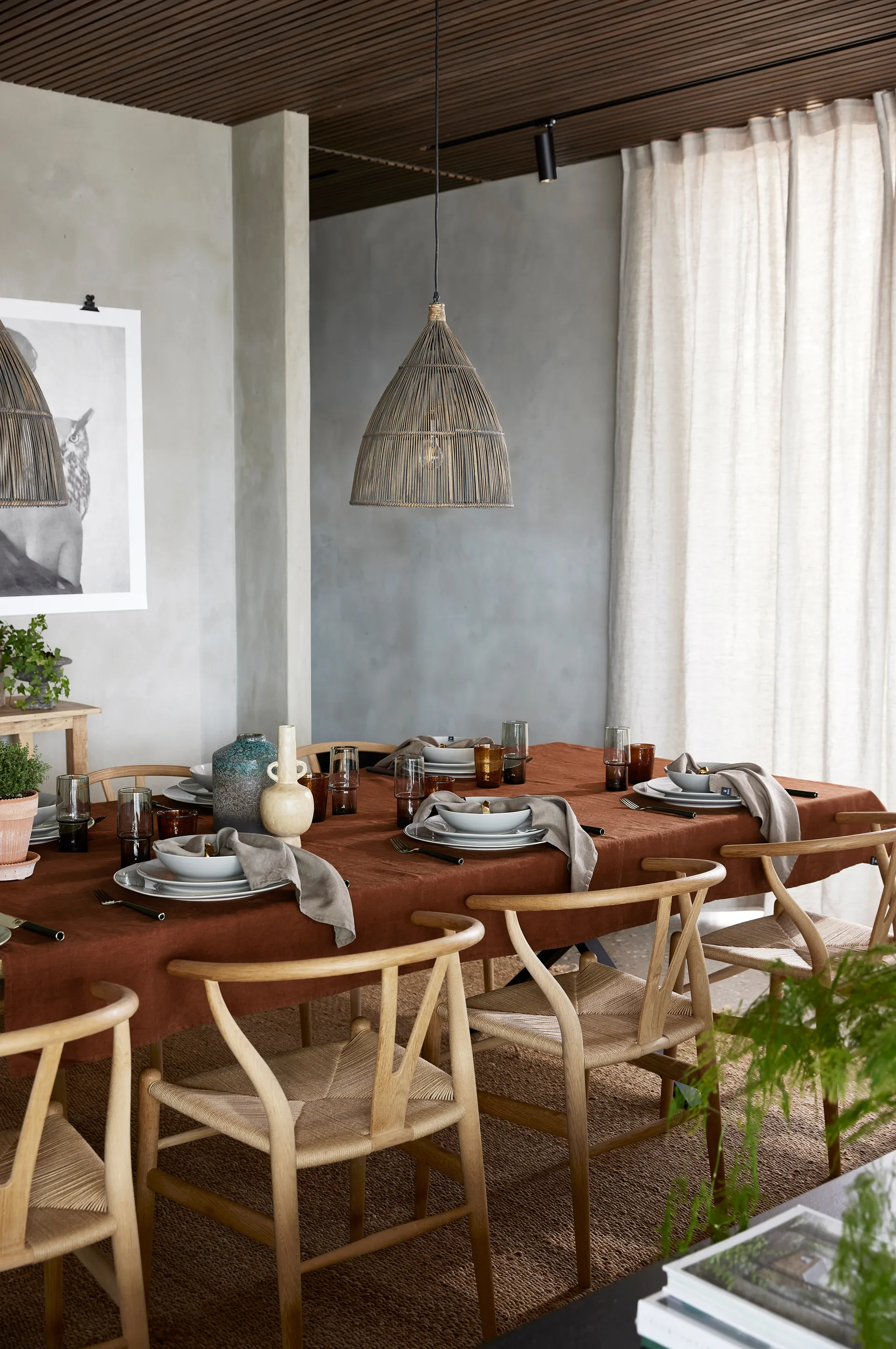 Cortina con banda Sunshine 140x290 cm, Oatmeal (natural) Himla