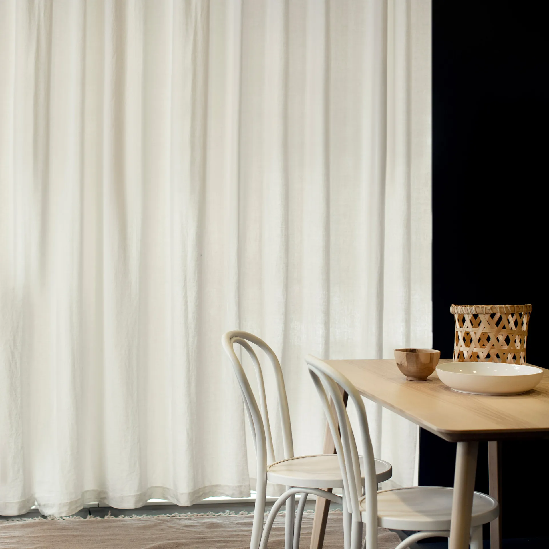 Cortina con banda Twilight 280x290 cm, Off-white Himla
